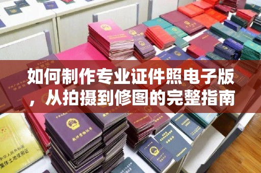 西夏如何制作专业证件照电子版，从拍摄到修图的完整指南